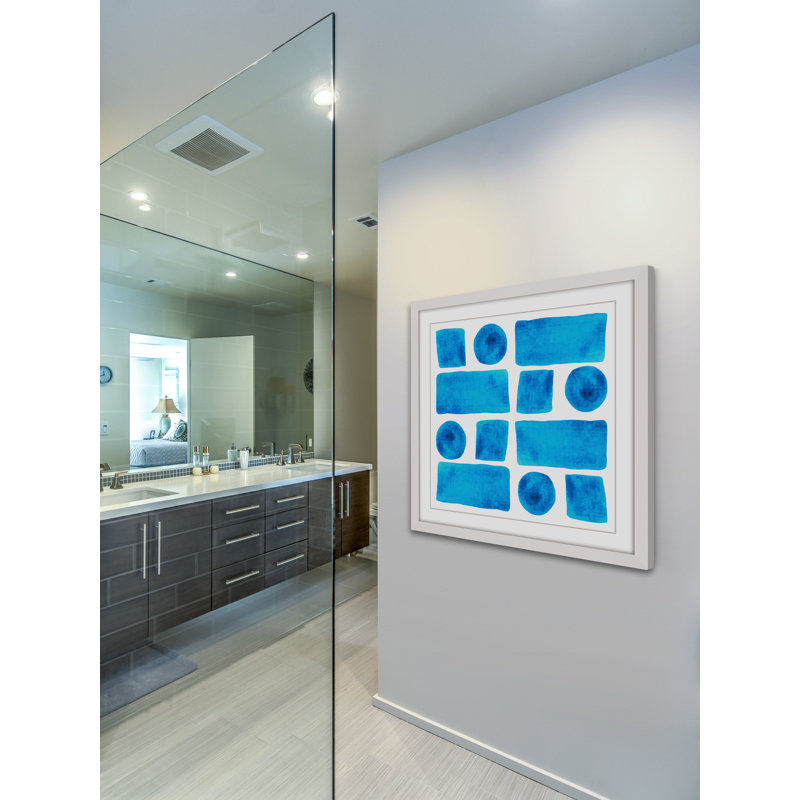 Single Picture Frame Print, 41cm H x 41cm W, White