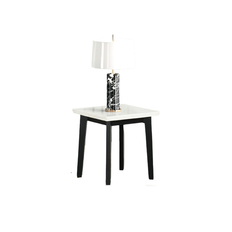 Contemporary Style Square End Table
