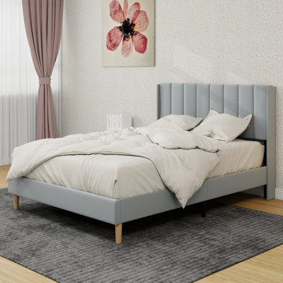 Upholstered Platform Bed Frame