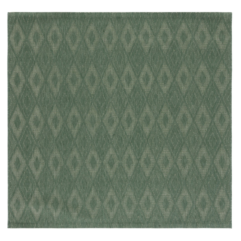 Tapis tissé à la machine Sherborn, Carré 6 pi 7 po