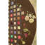 Tapis crocheté ovale American