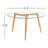 Joilyn Glass Top Single Coffee Table-1036300895