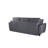 Sealy TruFit Klein Queen Dropback Sofa Sleeper Bed Convertible in Dark Grey with Additional Storage-101925581