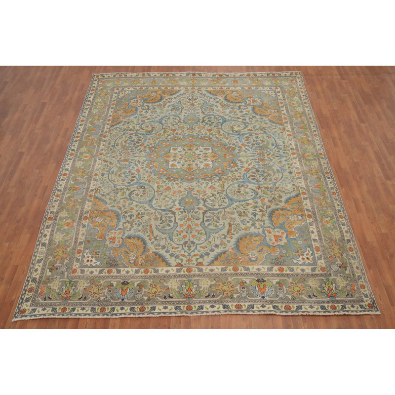 Tapis traditionnel fait à la main 10 x 12