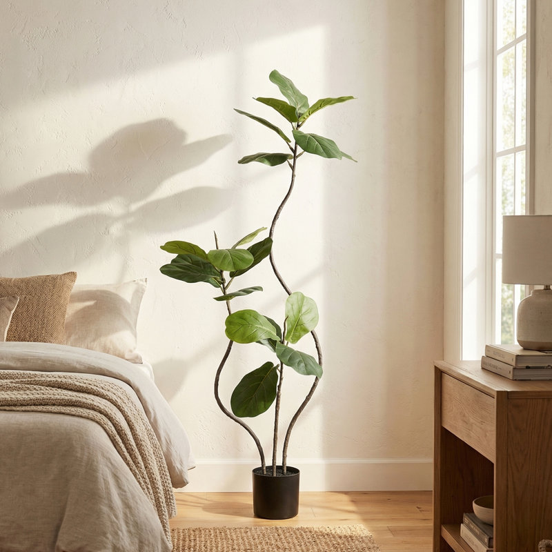 Fausse plante, H 55 po x l 19,69 po