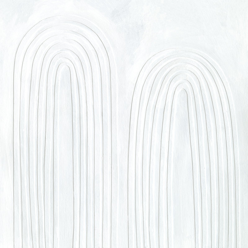 Dos Arcoiris I by Emma Scarvey - Wrapped Canvas Painting, 30cm H x 30cm W x 3.8cm D