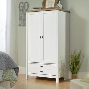 Highland Dunes Myrasol Manufactured Wood Armoire & Reviews | Wayfair