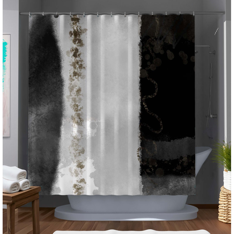 Abstract Shower Curtain