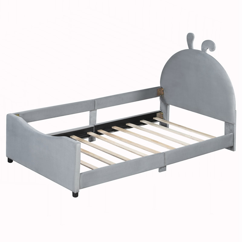 Lit de jour simple tapissier, Grey