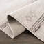Tapis beige à rayures abstraites Deha-644305487
