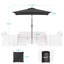 Parasol carré de 78 po Sabery-511861021