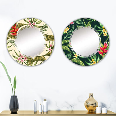 Ensemble de 2 miroirs sans cadre