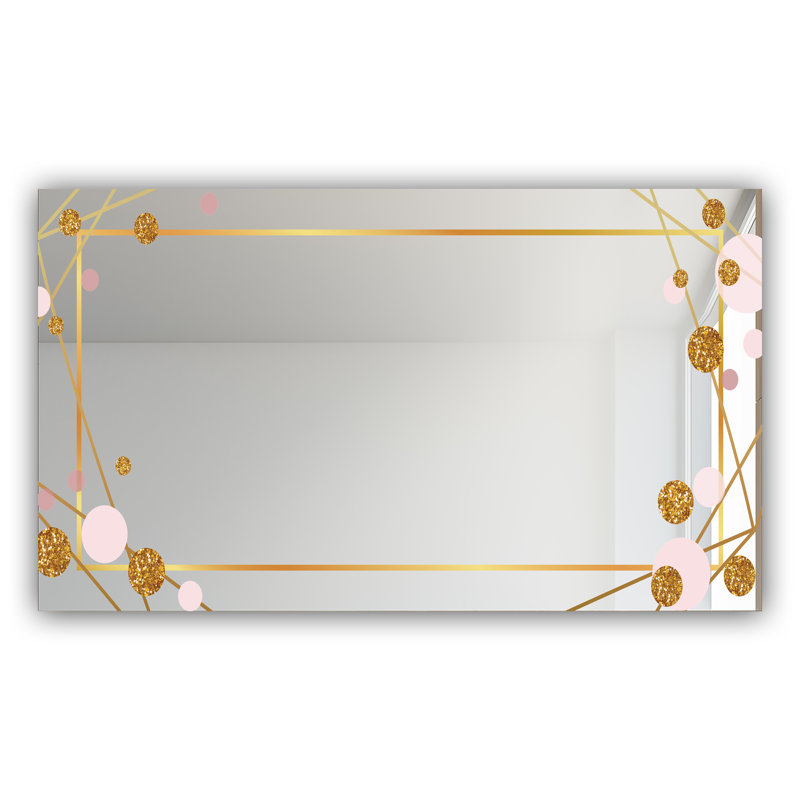 Miroir de salle de bain circulaire et moderne, H 32 po x l 24 po