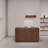 Contemporary Rectangular Manufactured Wood Reception Desk