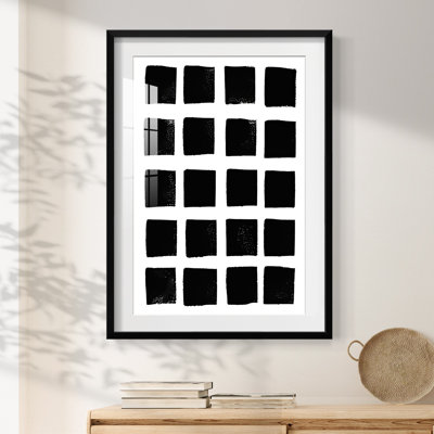 Square Print -Framed Print