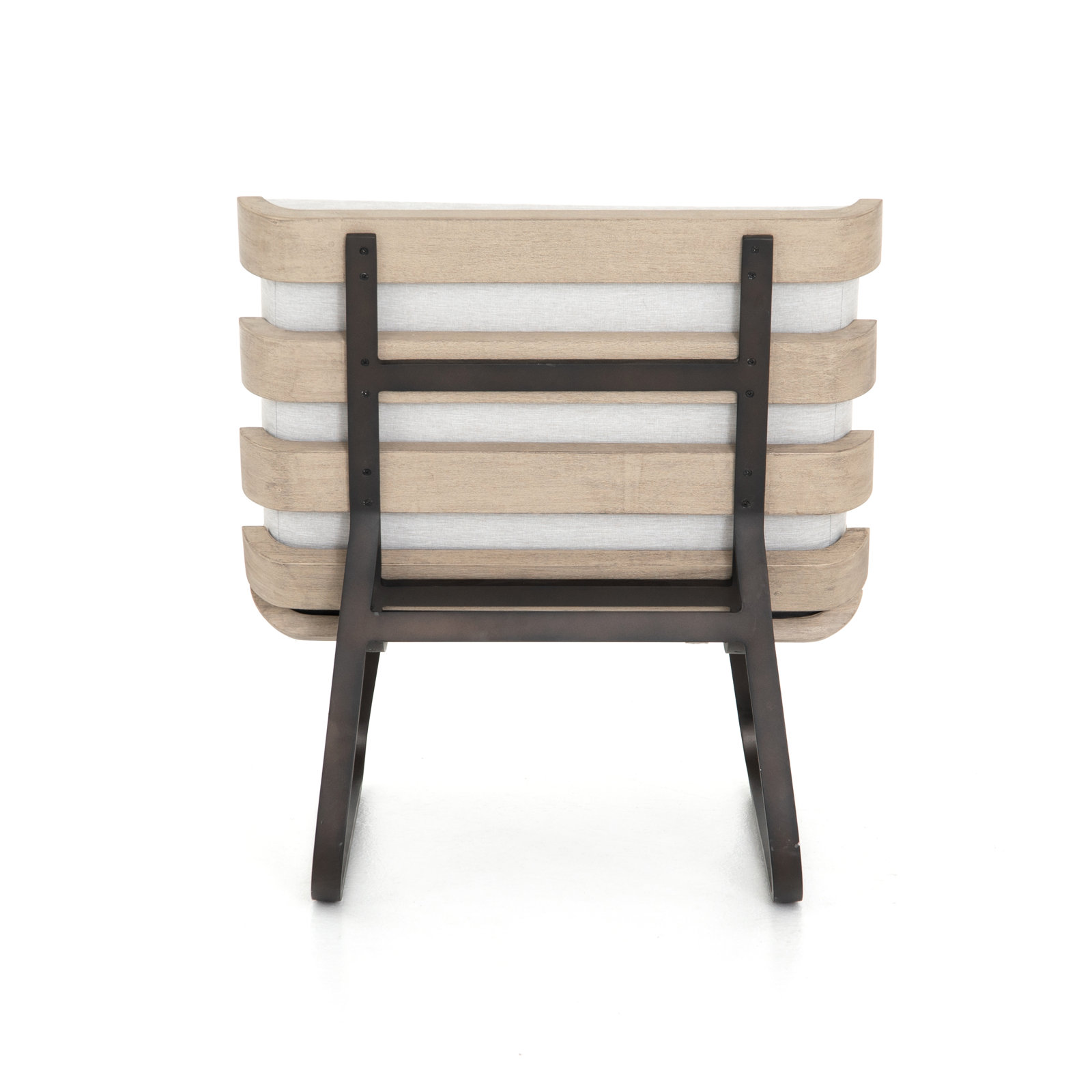 Shea Patio Lounge Chair, Stone Gray