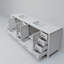 Meuble-lavabo double pour salle de bain et plateau 84 po x P 22 po Jacques-112954102-66637647