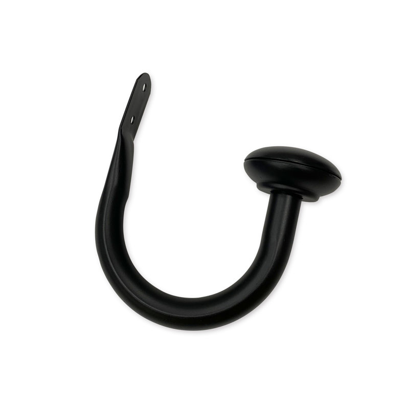 1" Holdback Gunmetal 4-pack, Matte Black