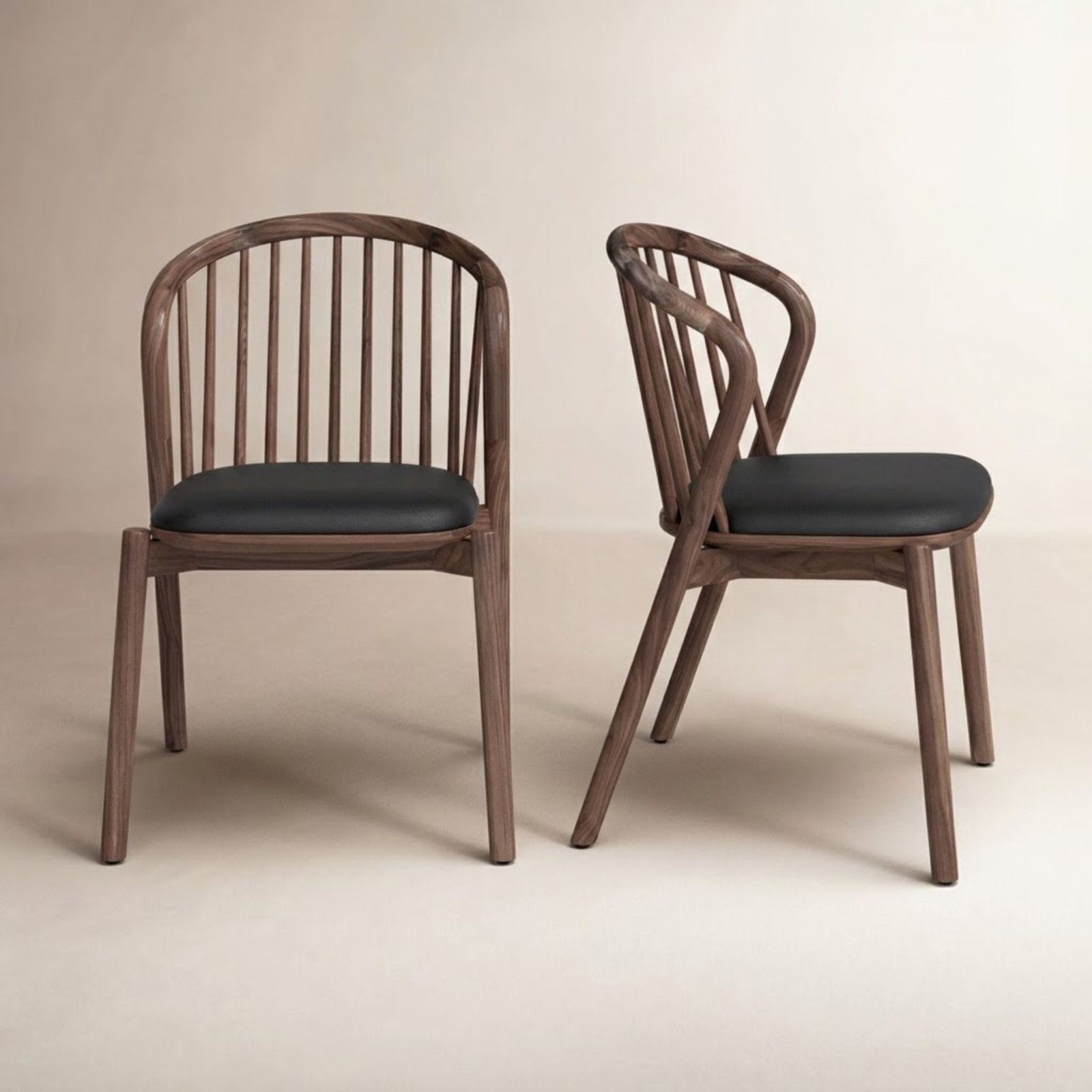 Bullough Walnut Dining Chair, Walnut