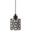 Bisen 1 - Light Black Cylinder Pendant-34269164