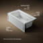 Archer® Alcove 60" x 32" Whirpool Bathtub-1838877859-1752100194