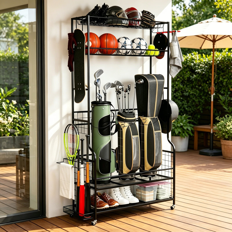 132 cm W Storage Rack