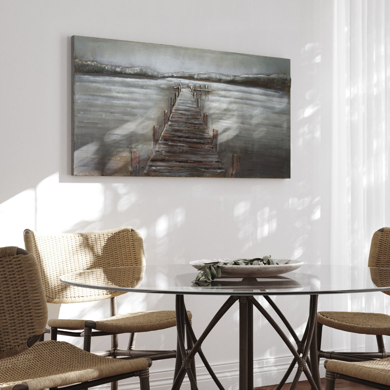 " Pier " by Primo Painting Print