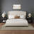 Mikala Wingback Platform Bed Frame-1636371314