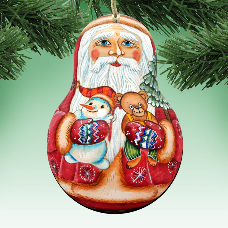 Ornement suspendu Tiburon Santa Doll