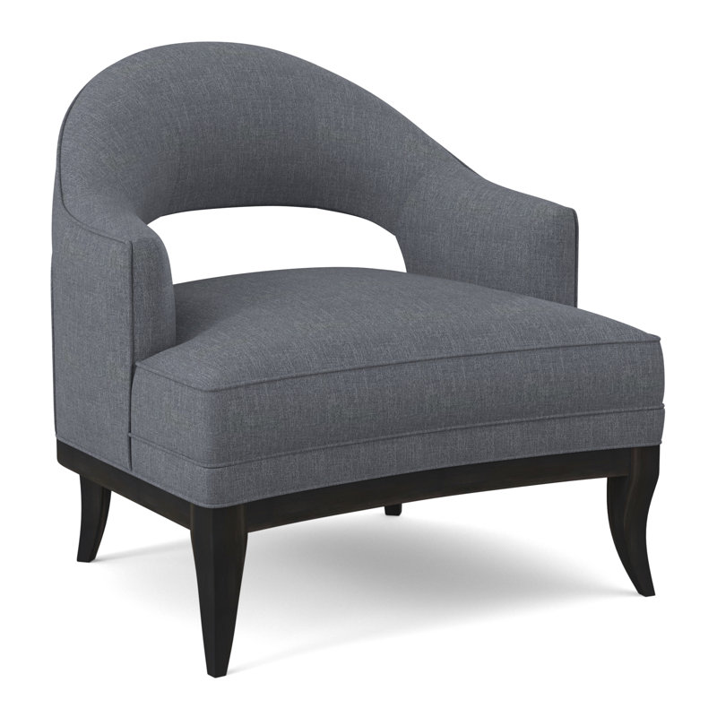 Fauteuil Mariposa, Espresso, 100% polyester Elise Harbor