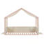 Lit simple à baldaquin avec panneaux latéraux rembourrés en velours, auvent en gaze respirante, base de lit plateforme à rembourrage doux, lit moderne à assemblage facile pour la chambre à coucher, chambre d'amis-133037854