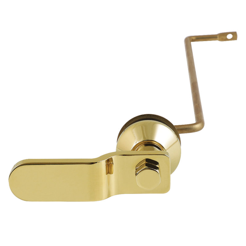 Kingston Brass Convergent Side Mount Toilet Tank Lever, Polished Brass