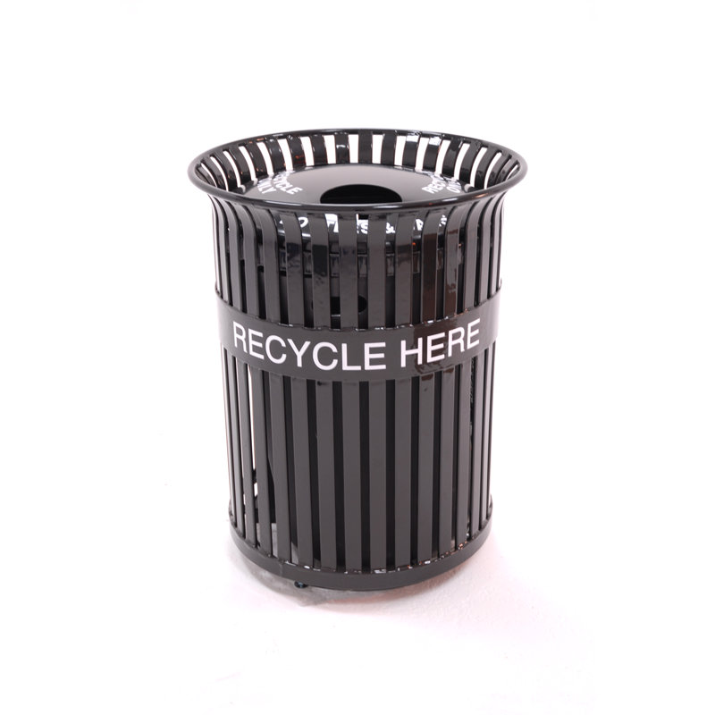 Bac de recyclage 28 gallons, Bleu