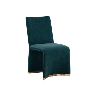 Chaise parsons rembourrée en tissu H 19 po Jhania