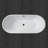 Cove 71'' x 32'' Freestanding Soaking Acrylic Bathtub-50500044
