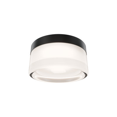 Balto II Dimmable LED Outdoor/Indoor Flush Mount With Built In Color Temperature Switch from 2700K/3000K/3500K/4000K