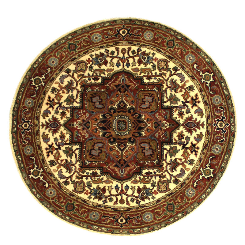 Kateleen Oriental Area Rug in Beige