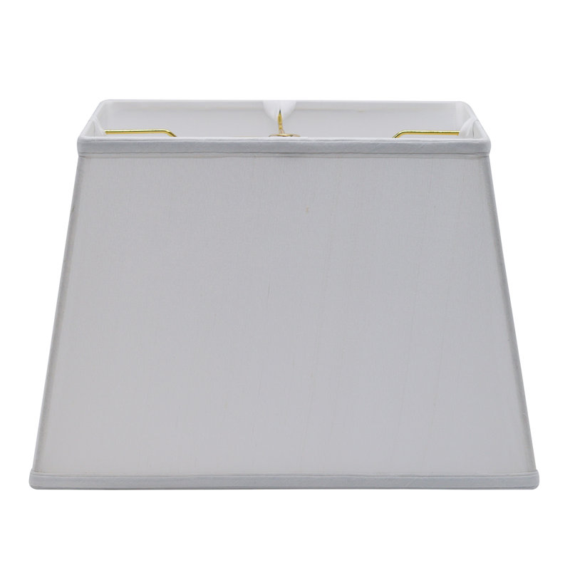Rectangle en soie avec garniture laveuse ivoire, H 11,25 po x l 17 po x P 12 po