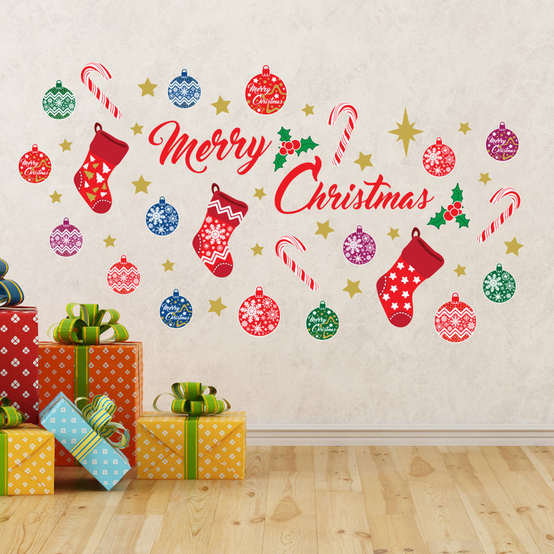 Text & Numbers Non-Wall Damaging Wall Decal