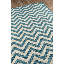 Tapis intérieur / extérieur bleu / crème Irita-927866886