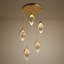 Lustre à 5 lumières Zeinab