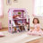 Shimmer Mansion Dollhouse, Large 3-Story Dollhouse With Accessories