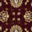 Cloverdale Hand-Hooked Burgundy Area Rug-26608844