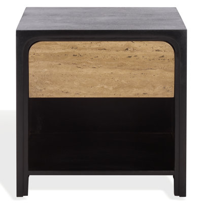 Halcyon Travertine Nightstand