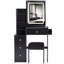 Table de chevet avec armoire de chevet-2023511391