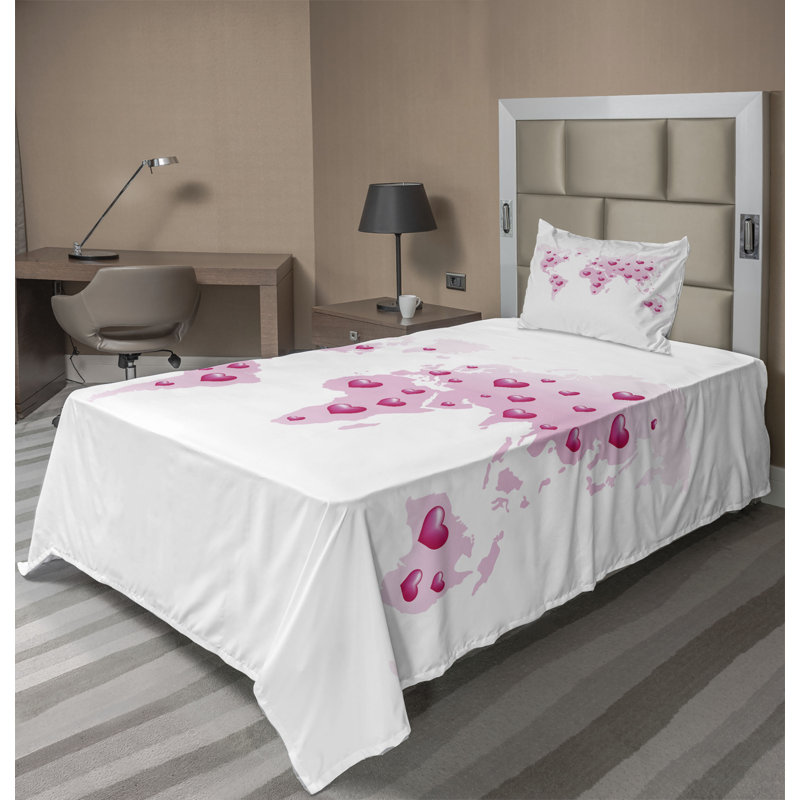 Microfiber Sheet Set, Twin