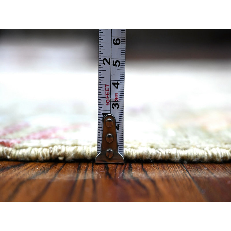 Tapis de couloir oriental vert en laine noué à la main 2 pi 9 po x 6 pi 169F786D43474488A4F53BE1DAED6EB9