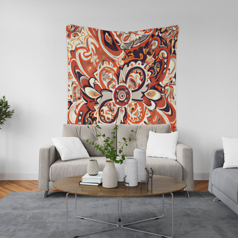 Tapisserie murale, H 88 po x l 104 po