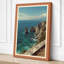 Cliff and Sea Coastal - Wrapped Canvas-327080910-327080901