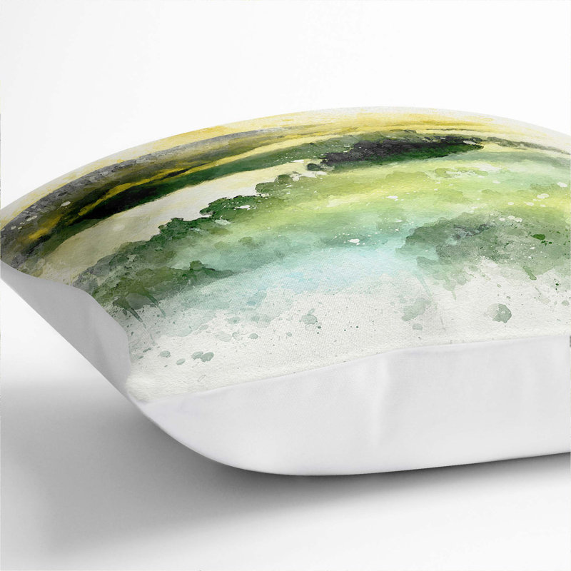 Square Throw Cushion, 55cm H x 55cm W x 20cm D, White